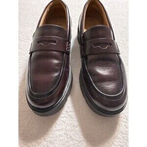 Abeo Women Boulevard Loafer Slip On Dark Brown Shoes 8.5 Med